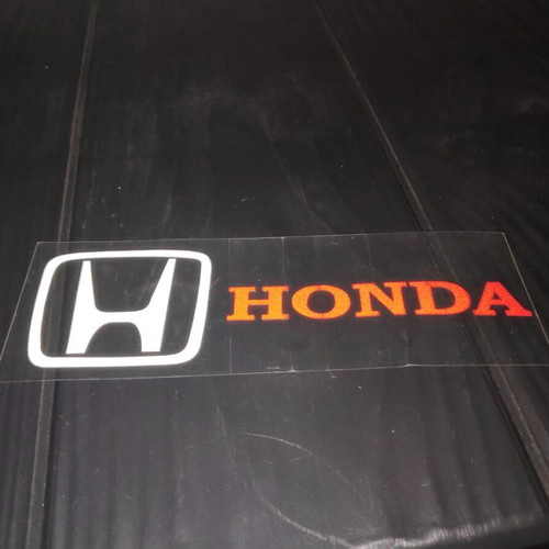Honda sticker set like new, logo and H emblem