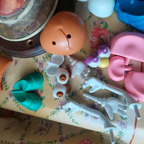 Mr. Potato Head toy with wear