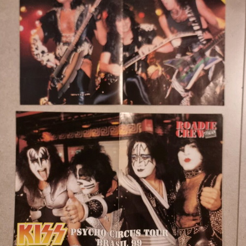 Kiss posters used, pack of 20 from magazines