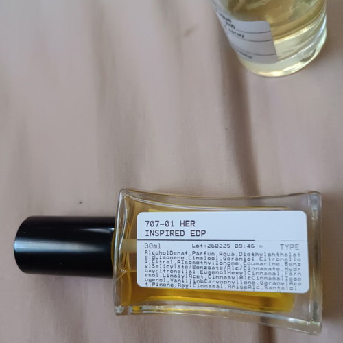 Perfume set inspired by branded fragrances like new, 30ml and 50ml