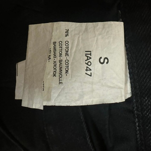 Black jean skirt like new, size Small