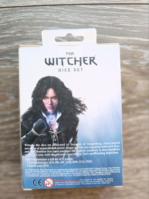 The Witcher Yennefer dice set new