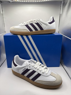 Adidas Samba women's sneakers size 40 new, purple and white