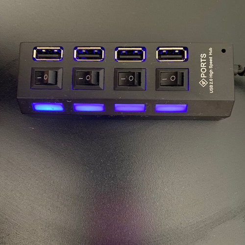 USB 2.0 Hub with 4 Ports new