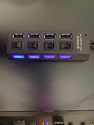 Hub USB 2.0 με 4 θύρες καινούργιο
