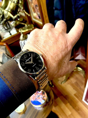 Mont Blanc Automatic 42mm σαν καινούργιο με ζαφείρι κρύσταλλο και κουτί