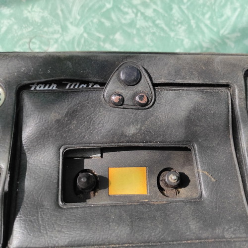 Cassette player used portable with radio for collection