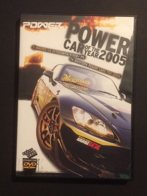 DVD Power Car of the Year 2005 като нов с кутия
