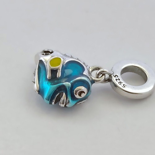 Charm Dory Finding Nemo silver S925 new with enamel