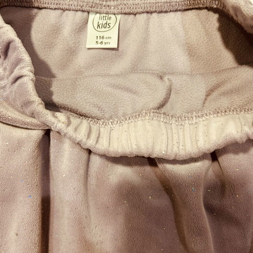 Summer girls' clothing set like new, age 4-6, colorful