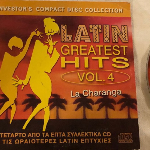 Latin Greatest Hits CD Vol.4 like new