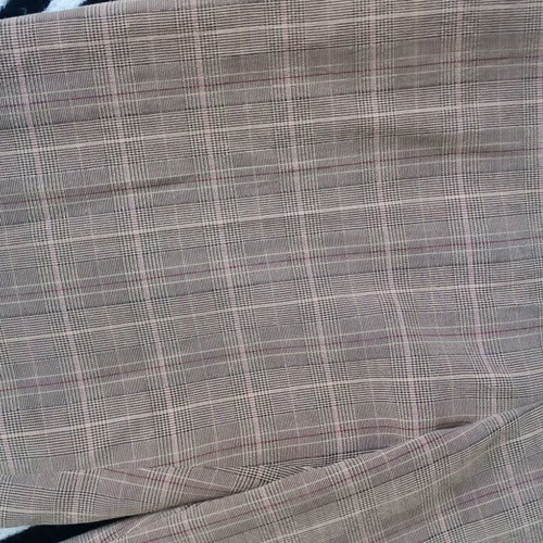 Sofie Schnoor checked office pants like new, beige