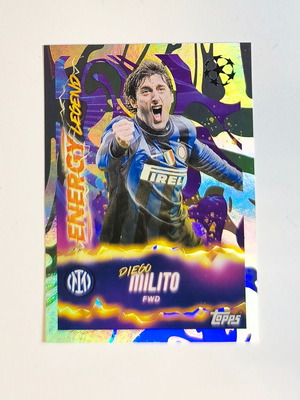 Topps Champions League 2025-2026 Energy Legend No. 572 Diego Milito in excellent condition