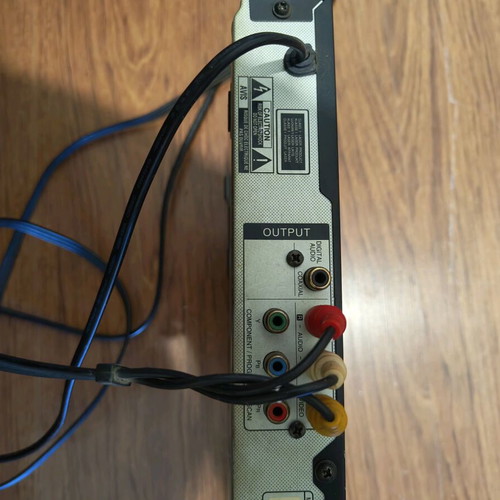 LG DVD Player DVX440 used without remote control