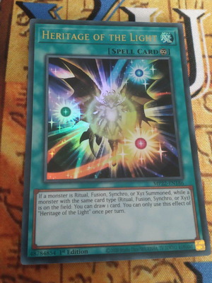 Heritage Of The Light κάρτα Yu-Gi-Oh! μεταχειρισμένη, Ultra Rare