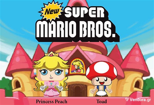  SUPER MARIO BROS(Princess Peach-Toad)