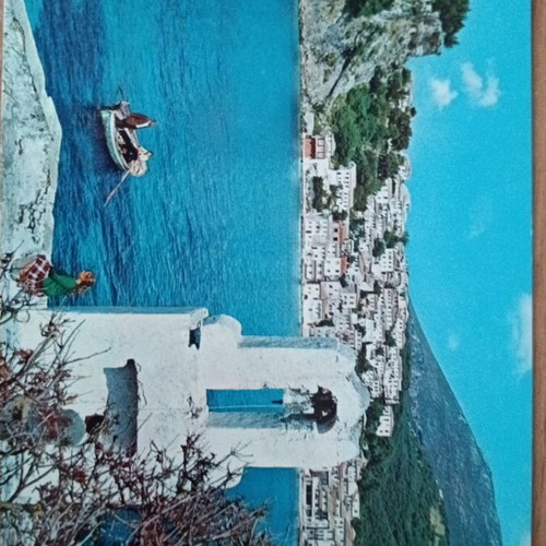 Parga postcard like new, partial view