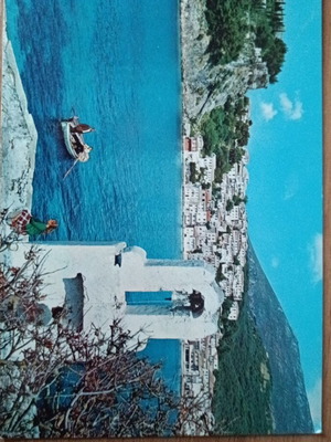 Parga postcard like new, partial view