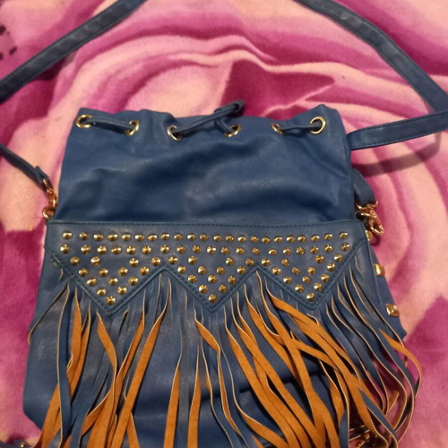 Pouch Bag used with cord, strap and chain