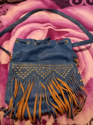 Pouch Bag used with cord, strap and chain