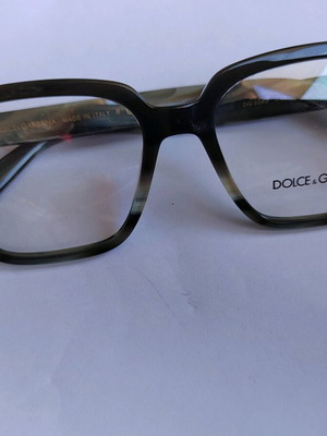 Dolce & Gabbana glasses frame like new, black