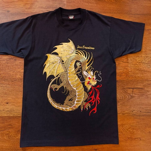 1989 San Francisco Golden Dragon vintage t-shirt like new, size L