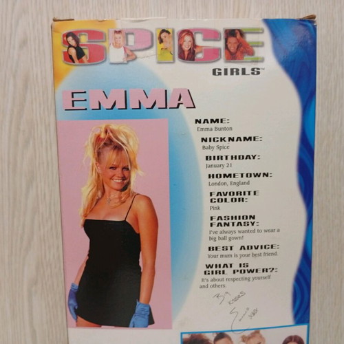Official Spice Girls On Tour Emma Doll new, collectible by Galoob