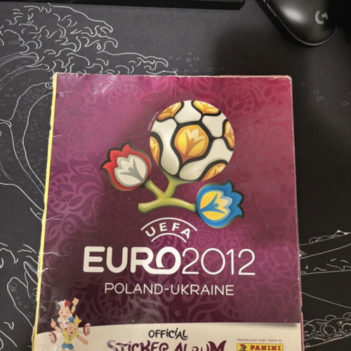 Euro 2012 Panini official sticker album