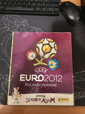 Euro 2012 Panini official sticker album