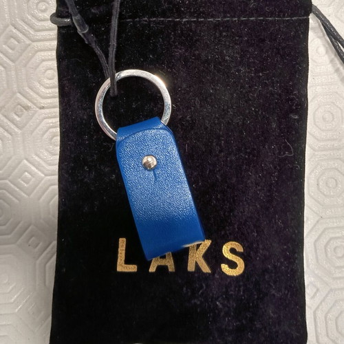 Key2Pay Mini NFC Keychain new, blue leather