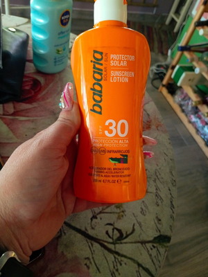 Babaria SPF 30 sunscreen lotion 200 ml new