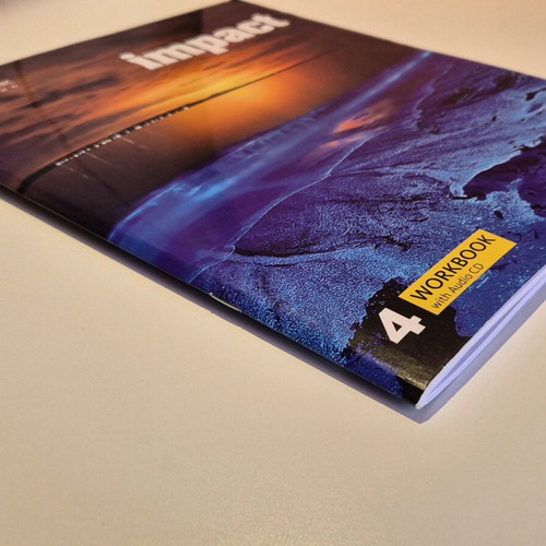 Impact 4 Workbook like new with audio CD