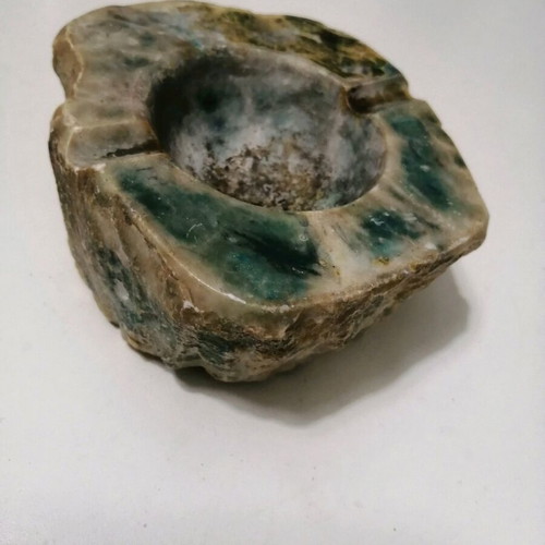 Alabaster ashtray from Italy used