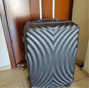 Μεγάλη σκληρή βαλίτσα με ροδες NORTH