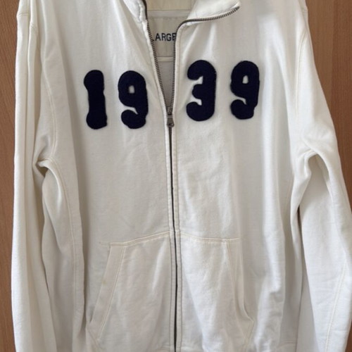Boggi Milano men's cardigan white like new, size XL