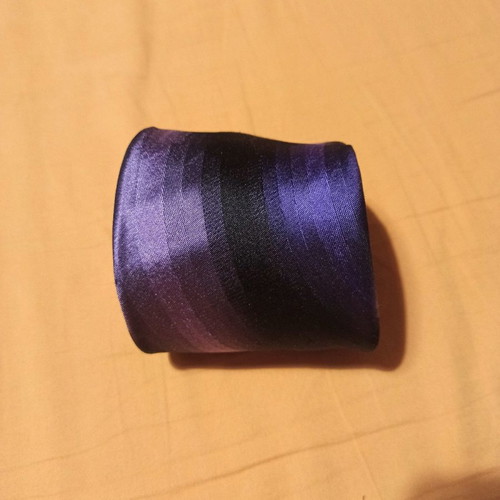 John Richmond tie new, purple, 100% silk