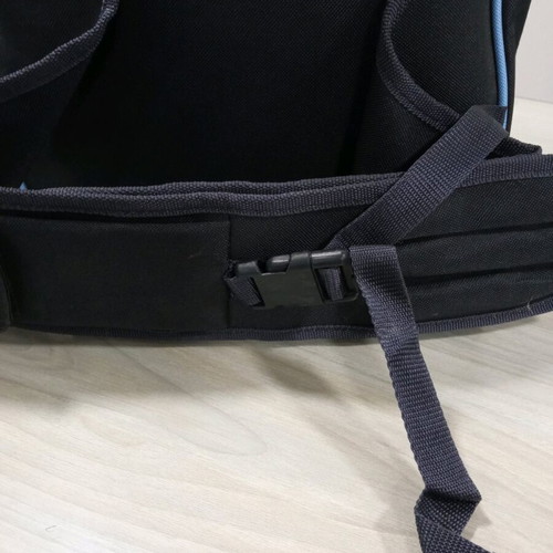 Crossbody bag new blue durable material for cyclists
