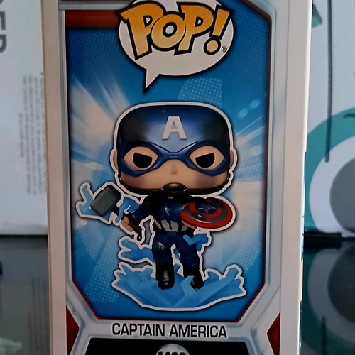 Funko Pop! Marvel Avengers Endgame Captain America #1198 Special Edition new