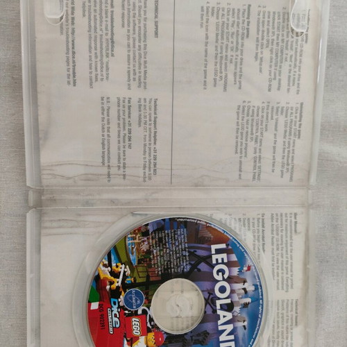 Legoland and Disney Princesses PC games used