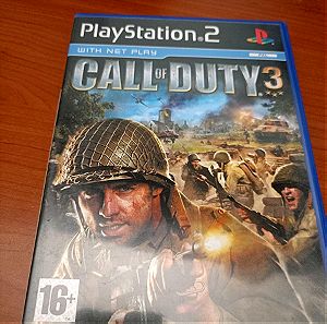 Call Of Duty 3 ( ps2 )