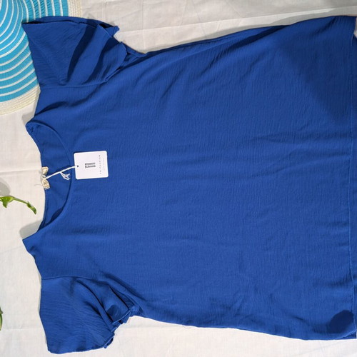 Blue women's two-piece set one size, new