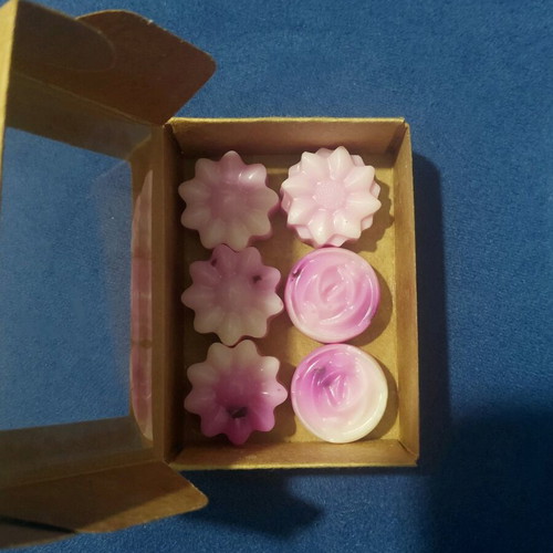 Soy wax melts, 6 pieces with apple cinnamon scent