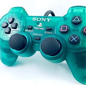 PS1 PlayStation 1 Χειριστήριο Επισκευάστηκε/ Refurbished Transparent Emerald