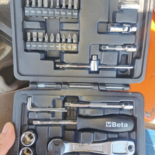 Beta 1/4 Tool Set New in Sturdy Lockable Case