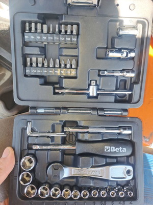 Beta 1/4 Tool Set New in Sturdy Lockable Case