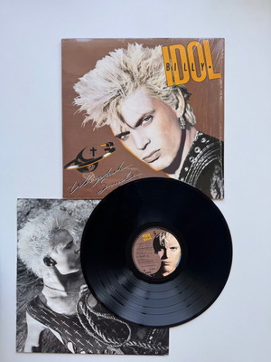 Billy Idol Whiplash Smile LP used, 1st US 1986 pop