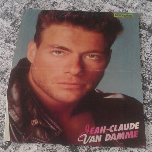 Jean Claude Van Damme & Kostas Tournas poster used