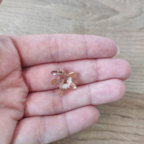 Swarovski pendant like new, beige without chain