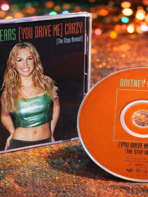 Britney Spears (You Drive Me) Crazy The Stop Remix CD употребяван, поп