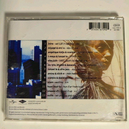 Rapsody 2000 CD used, hip hop